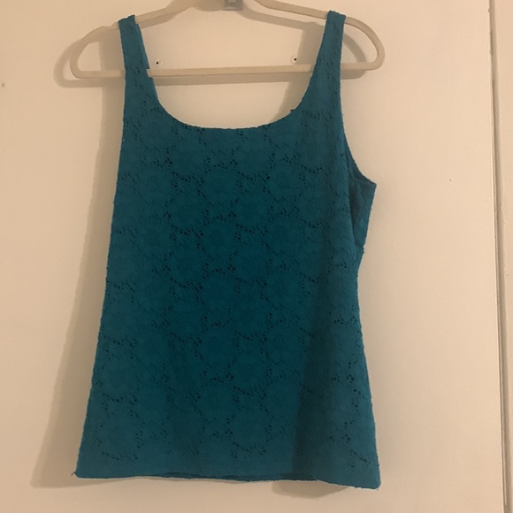 WHBM Green Tank Top - Picture 2 of 2